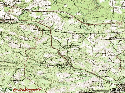 Wallaceton topographic map