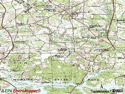 West Liberty topographic map