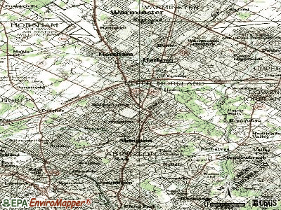 Williamsburg topographic map