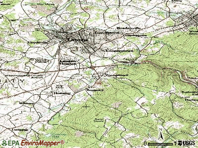 Youngstown topographic map