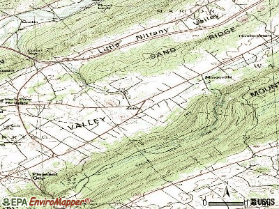 Zion topographic map