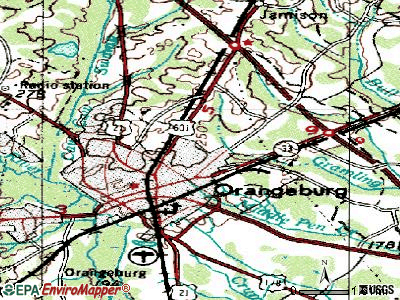 Brookdale topographic map