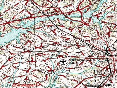 Centerville topographic map