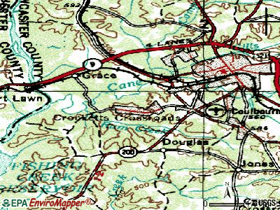 Irwin topographic map