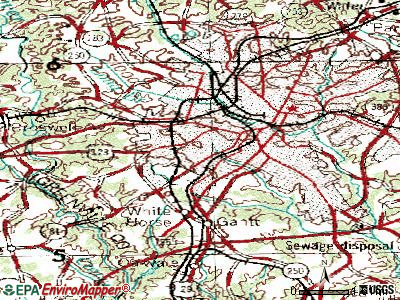Judson topographic map