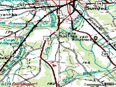 Lakewood topographic map