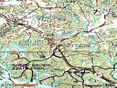 Mount Carmel topographic map