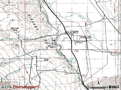 Lone Pine topographic map