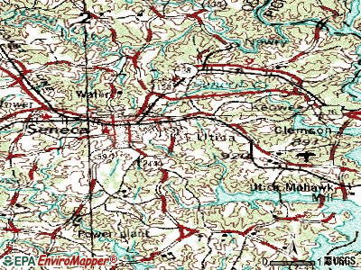 Utica topographic map