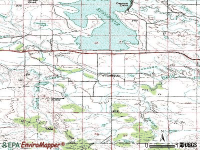 Fruitdale topographic map