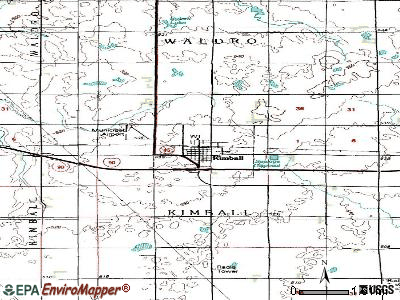 Kimball topographic map
