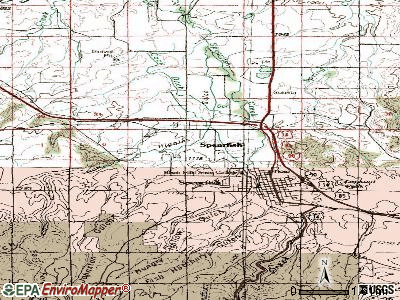 North Spearfish topographic map