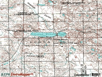 South Shore topographic map