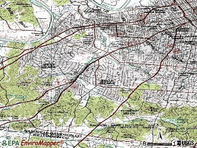 Belle Meade topographic map