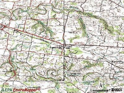 Cedar Hill topographic map