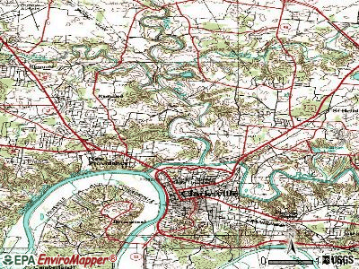 Clarksville Tennessee TN profile population maps real estate