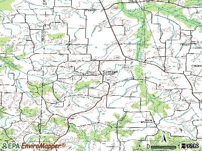 Cottage Grove topographic map