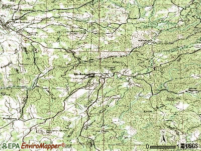 Mokelumne Hill topographic map