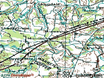 Morrison topographic map