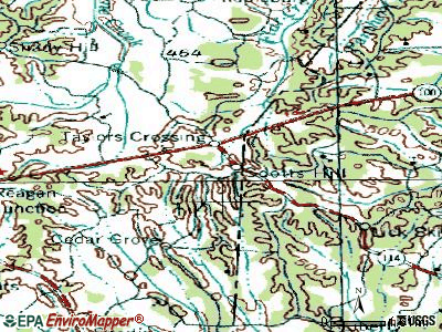 Samburg topographic map