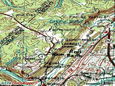 Walden topographic map
