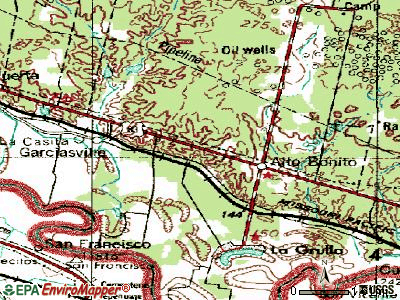 Alto Bonito topographic map