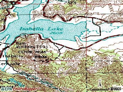 Mountain Mesa topographic map