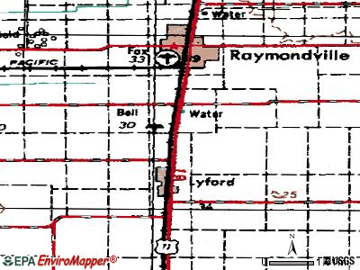 Bausell and Ellis topographic map