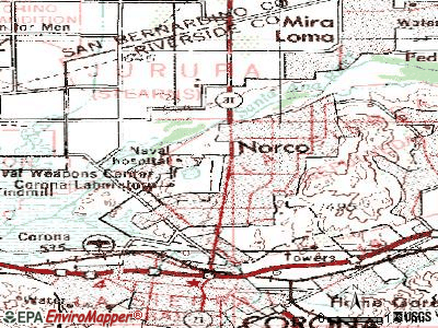 North Auburn topographic map