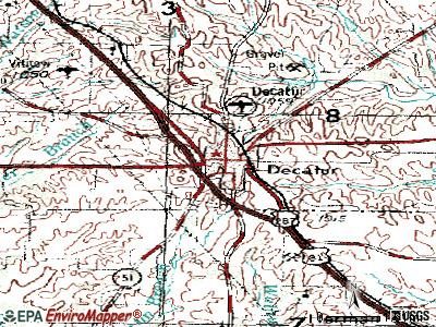 Del Sol-Loma Linda topographic map