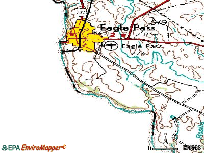 Eidson Road topographic map