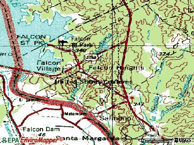 Falcon Heights topographic map
