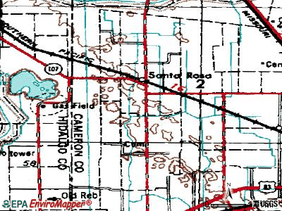 Grand Acres topographic map