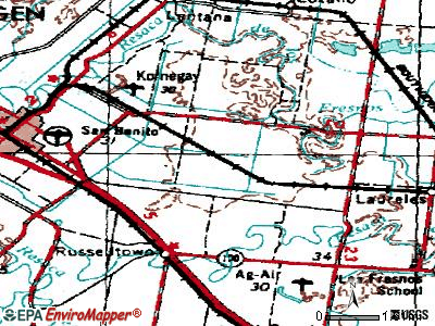 Green Valley Farms topographic map