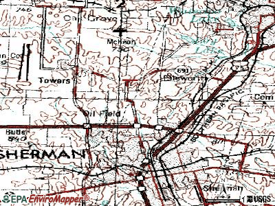 Knollwood topographic map