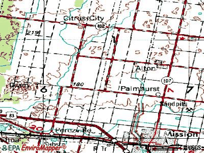 La Homa topographic map