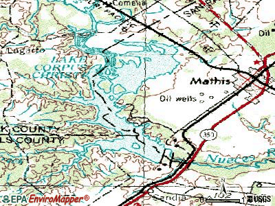 Lake City topographic map