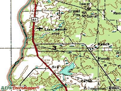 La Presa topographic map