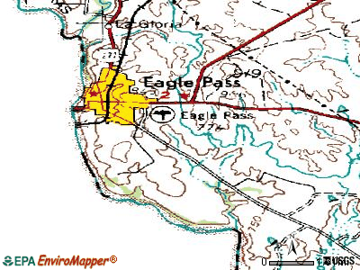 Las Quintas Fronterizas topographic map