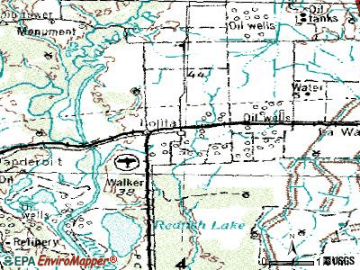 Lolita topographic map