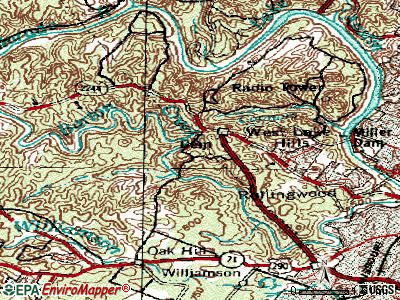 Lost Creek topographic map