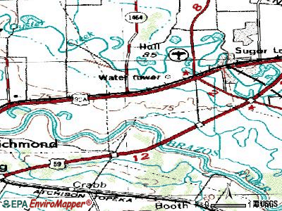 New Territory topographic map