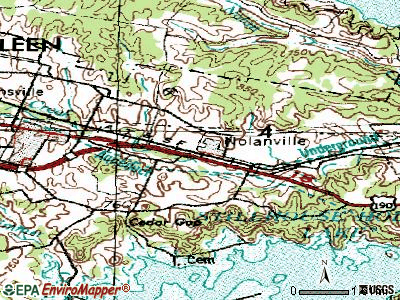 Nolanville topographic map