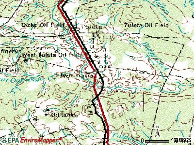 Normanna topographic map