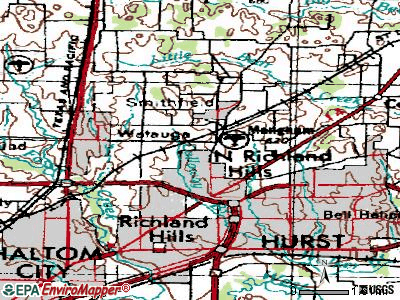 Oak Grove topographic map