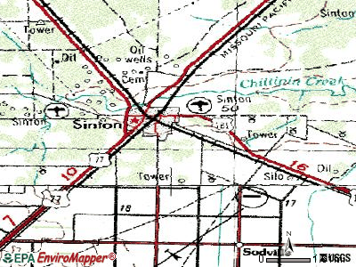 Rancho Chico topographic map