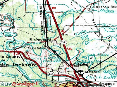 Richwood topographic map