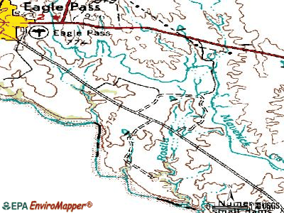 Rosita North topographic map