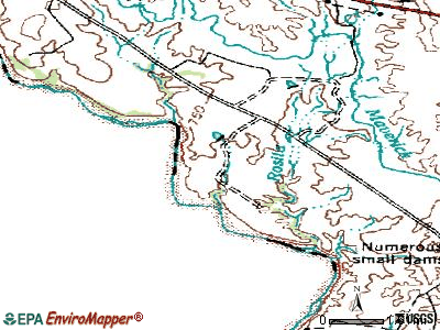 Rosita South topographic map