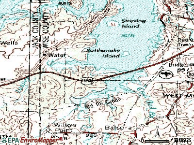 Runaway Bay Texas Tx 76426 Profile Potion Maps Real Estate Runaway Bay Topographic Map